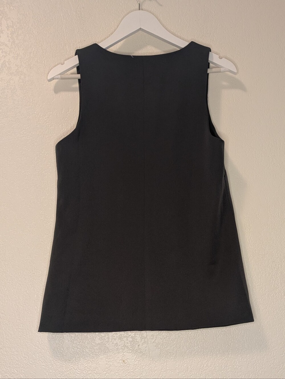 Princess Polly Dark Gray Charcoal Tailored V-Neck Vest Waistcoat Size 4 - Picture 8 of 13
